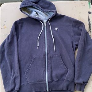 Vintage Champion zip up Hoodie